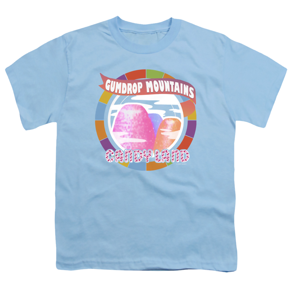 Candy Land Gumdrop Mountains - Youth T-Shirt Youth T-Shirt (Ages 8-12) Candy Land   