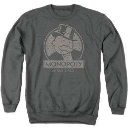 Monopoly Wink - Men's Crewneck Sweatshirt Men's Crewneck Sweatshirt Monopoly   