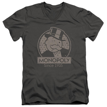 Monopoly Wink - Men's V-Neck T-Shirt Men's V-Neck T-Shirt Monopoly   