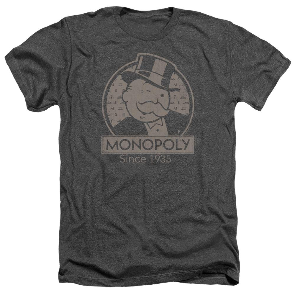 Monopoly Wink - Men's Heather T-Shirt Men's Heather T-Shirt Monopoly   