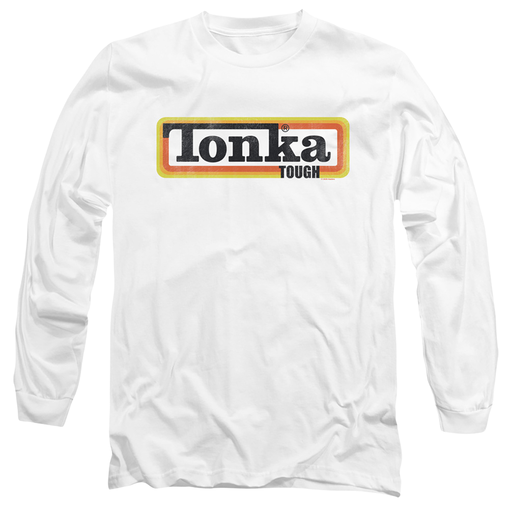 Hasbro Tonka Boxed Sign - Men's Long Sleeve T-Shirt Men's Long Sleeve T-Shirt Tonka   