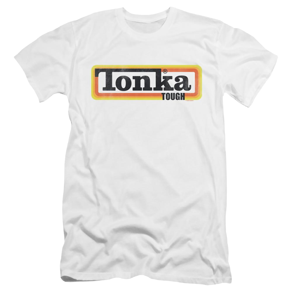 Hasbro Tonka Boxed Sign - Men's Premium Slim Fit T-Shirt Men's Premium Slim Fit T-Shirt Tonka   