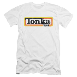Hasbro Tonka Boxed Sign - Men's Premium Slim Fit T-Shirt Men's Premium Slim Fit T-Shirt Tonka   
