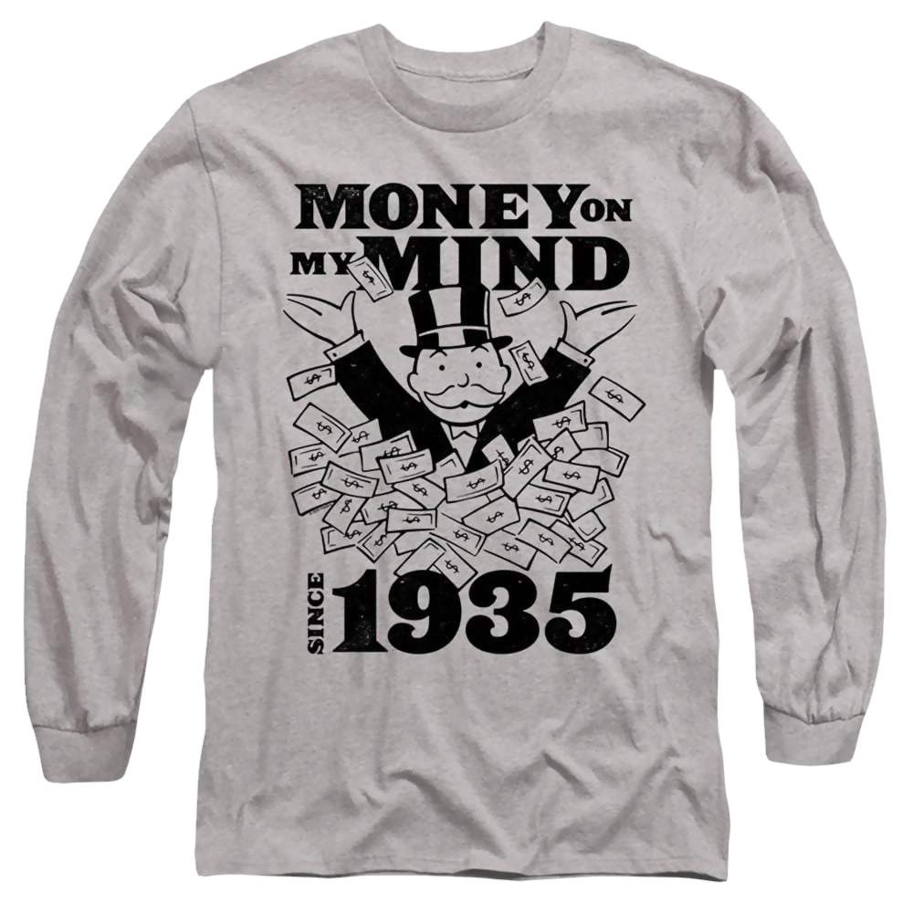 Monopoly Money Mind Since 35 - Men's Long Sleeve T-Shirt Men's Long Sleeve T-Shirt Monopoly   