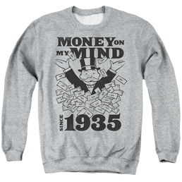 Monopoly Money Mind Since 35 - Men's Crewneck Sweatshirt Men's Crewneck Sweatshirt Monopoly   