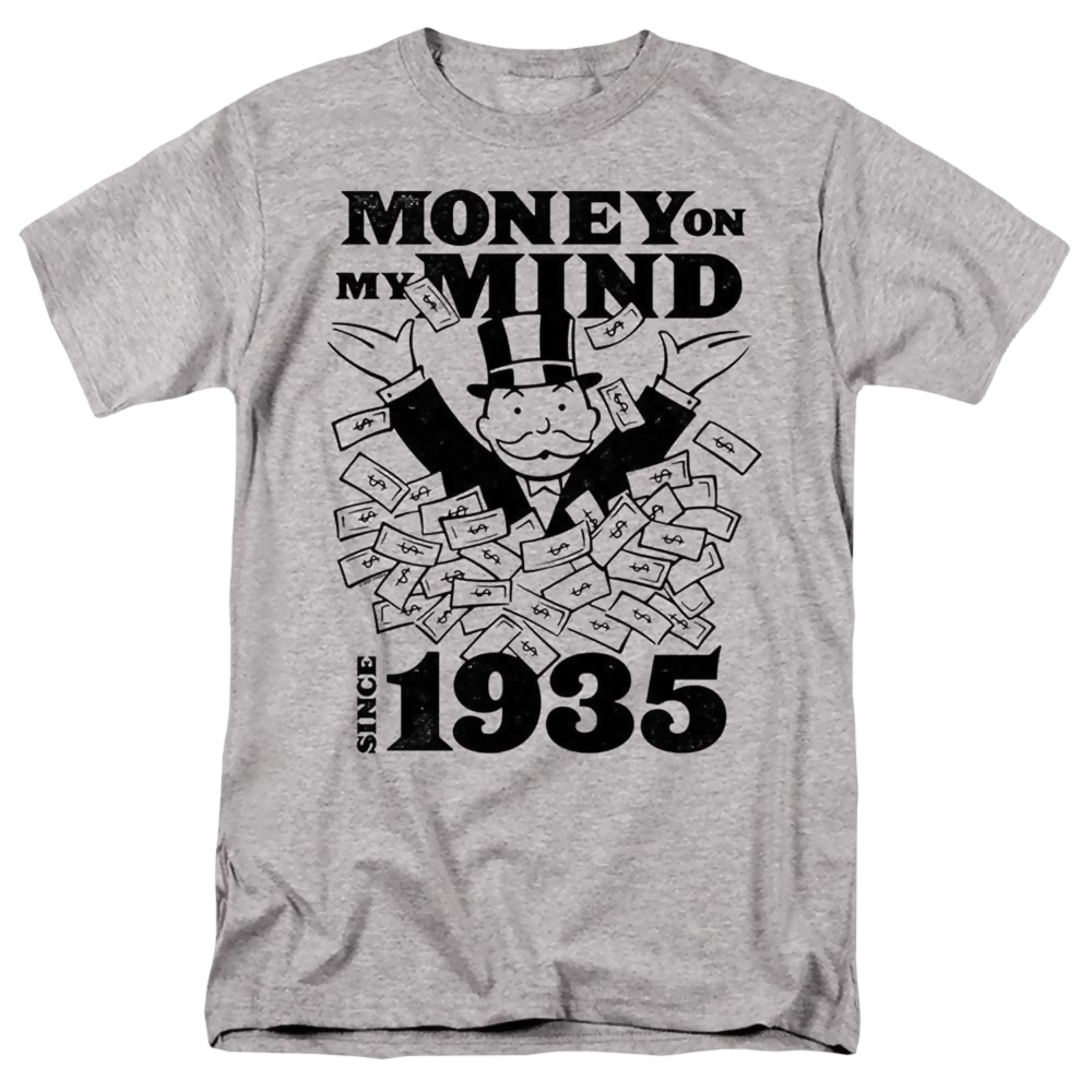 Monopoly Money Mind Since 35 - Men's Regular Fit T-Shirt Men's Regular Fit T-Shirt Monopoly   