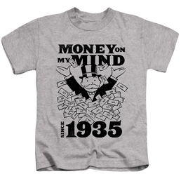 Monopoly Money On My Mind Since 1935 - Kid's T-Shirt Kid's T-Shirt (Ages 4-7) Monopoly   