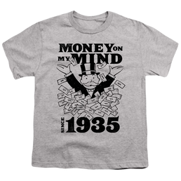 Monopoly Money On My Mind Since 1935 - Youth T-Shirt Youth T-Shirt (Ages 8-12) Monopoly   