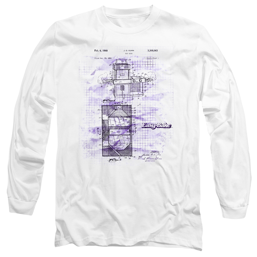 Easy Bake Oven Patent - Men's Long Sleeve T-Shirt Men's Long Sleeve T-Shirt Easy Bake Oven   