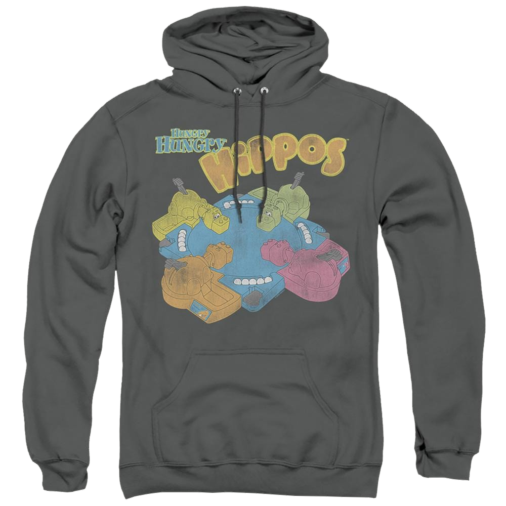 Hungry Hungry Hippos Ready To Play - Pullover Hoodie Pullover Hoodie Hungry Hungry Hippos   
