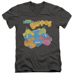 Hungry Hungry Hippos Ready To Play - Men's V-Neck T-Shirt Men's V-Neck T-Shirt Hungry Hungry Hippos   
