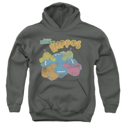 Hungry Hungry Hippos Ready To Play - Youth Hoodie Youth Hoodie (Ages 8-12) Hungry Hungry Hippos   