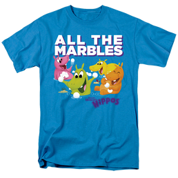 Hasbro All The Marbles - Men's Regular Fit T-Shirt Men's Regular Fit T-Shirt Hungry Hungry Hippos   