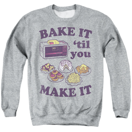 Easy Bake Oven Bake It Til You Make It - Men's Crewneck Sweatshirt Men's Crewneck Sweatshirt Easy Bake Oven   