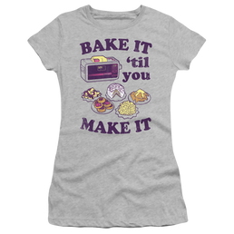 Easy Bake Oven It Til You Make It - Juniors T-Shirt Juniors T-Shirt Easy Bake Oven   