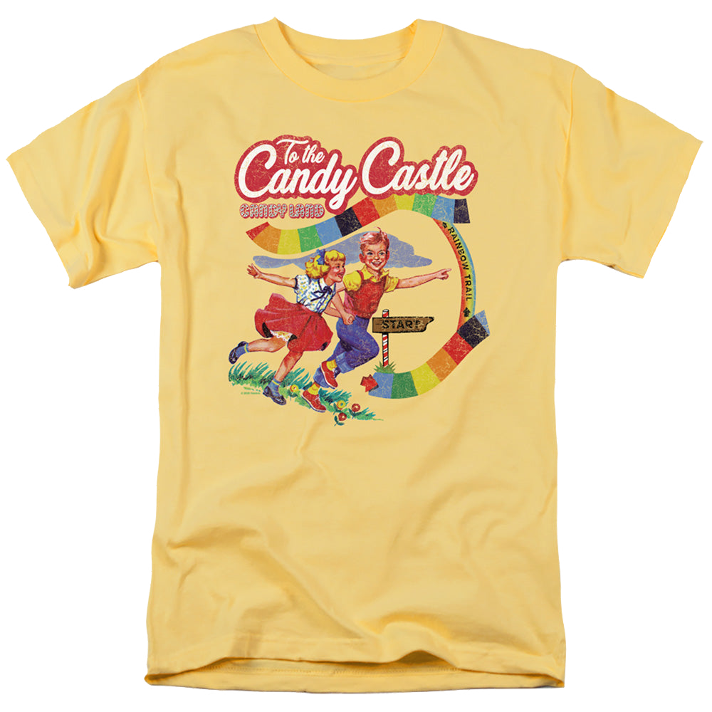 Hasbro To The Candy Castle - Men's Regular Fit T-Shirt Men's Regular Fit T-Shirt Candy Land   