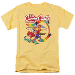 Hasbro To The Candy Castle - Men's Regular Fit T-Shirt Men's Regular Fit T-Shirt Candy Land   