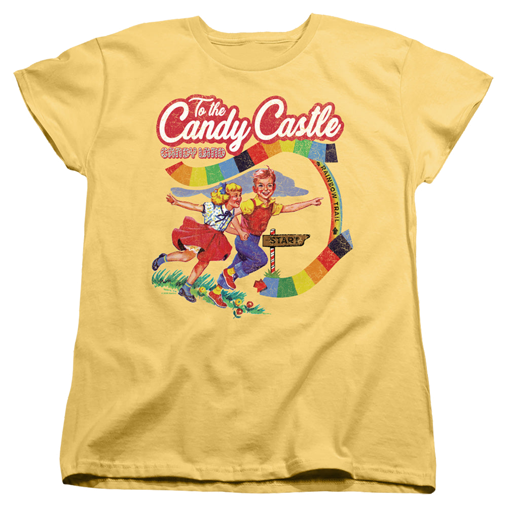 Hasbro To The Candy Castle - Women's T-Shirt Women's T-Shirt Candy Land   