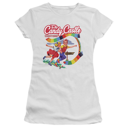 Hasbro To The Candy Castle - Juniors T-Shirt Juniors T-Shirt Candy Land   