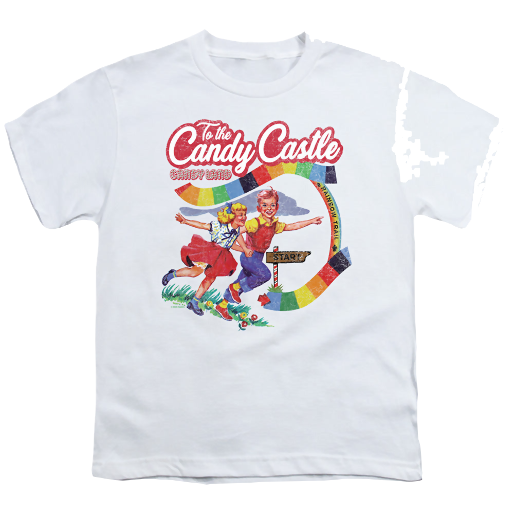 Hasbro To The Candy Castle - Kid's T-Shirt Kid's T-Shirt (Ages 4-7) Candy Land   