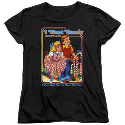 Hasbro I Want Candy - Women's T-Shirt Women's T-Shirt Candy Land   