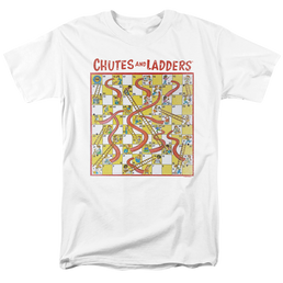 Chutes and Ladders 79 Game Board - Men's Regular Fit T-Shirt Men's Regular Fit T-Shirt Chutes and Ladders   