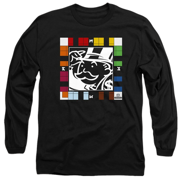 Monopoly Game Board - Men's Long Sleeve T-Shirt Men's Long Sleeve T-Shirt Monopoly   