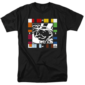 Monopoly Game Board - Men's Regular Fit T-Shirt Men's Regular Fit T-Shirt Monopoly   