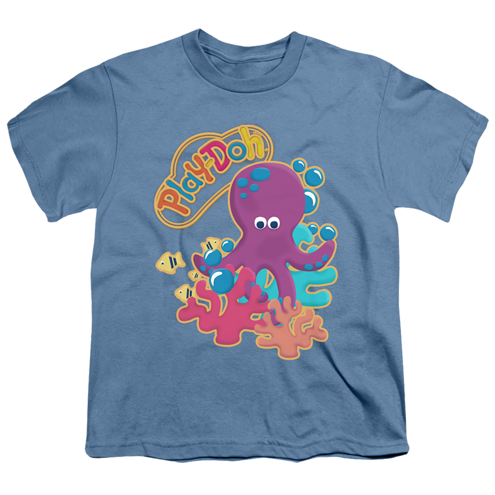 Play-doh Under The Sea - Youth T-Shirt Youth T-Shirt (Ages 8-12) Play-doh   
