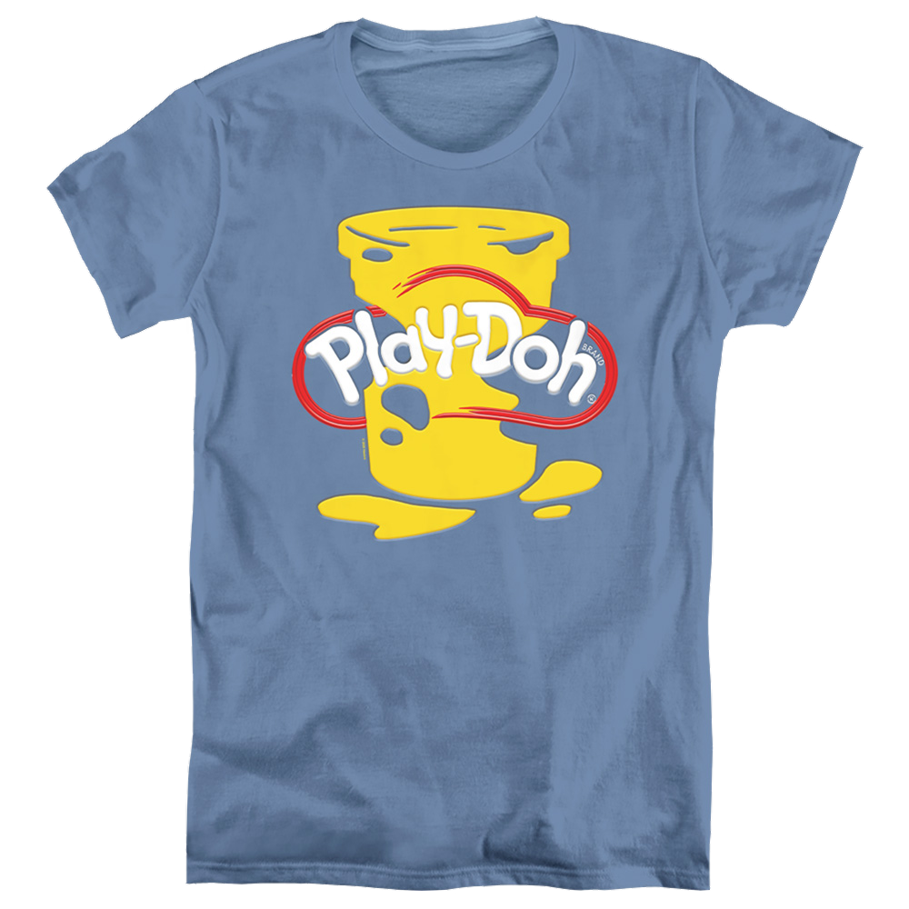 Play-doh Messy Stencil Logo - Women's T-Shirt Women's T-Shirt Play-doh   