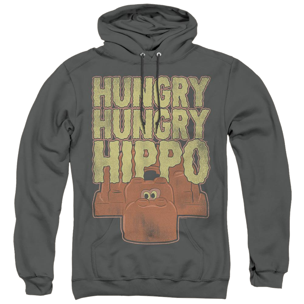 Hungry Hungry Hippos Faded - Pullover Hoodie Pullover Hoodie Hungry Hungry Hippos   