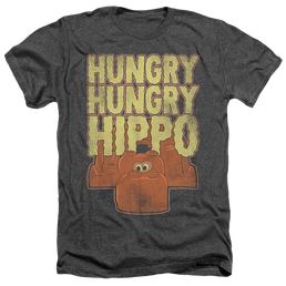 Hungry Hungry Hippos Faded - Men's Heather T-Shirt Men's Heather T-Shirt Hungry Hungry Hippos   