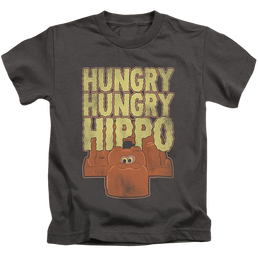 Hungry Hungry Hippos Faded - Kid's T-Shirt Kid's T-Shirt (Ages 4-7) Hungry Hungry Hippos   