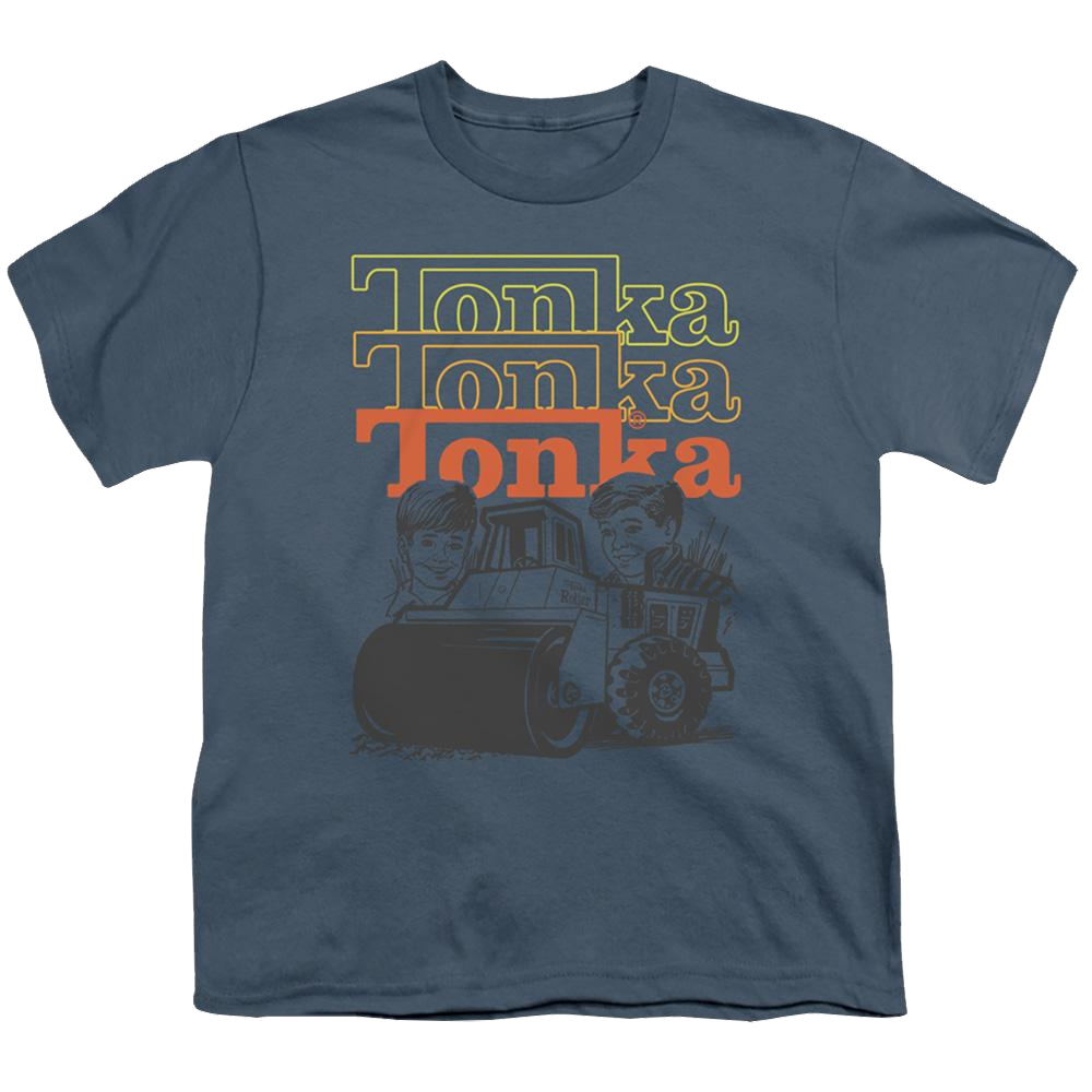 Hasbro Tonka Kids - Youth T-Shirt Youth T-Shirt (Ages 8-12) Tonka   