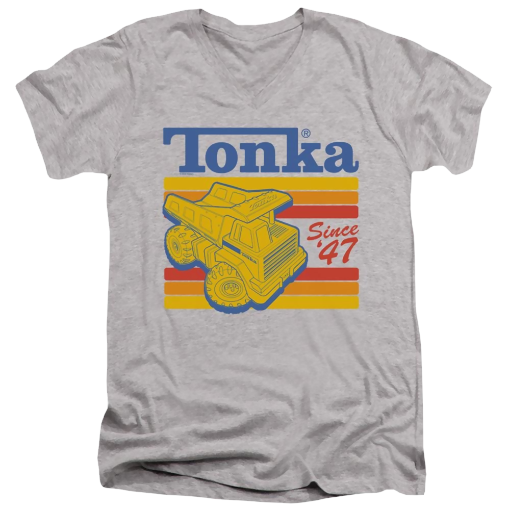 Hasbro Tonka Since 47 - Men's V-Neck T-Shirt Men's V-Neck T-Shirt Tonka   