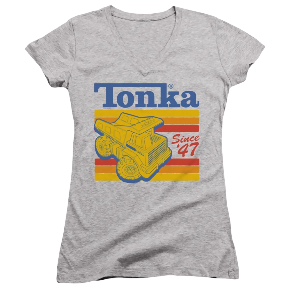 Hasbro Tonka Since 47 - Juniors V-Neck T-Shirt Juniors V-Neck T-Shirt Tonka   