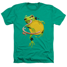 Play-doh Frog Hugging Lid - Men's Heather T-Shirt Men's Heather T-Shirt Play-doh   