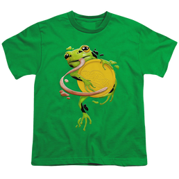 Play-doh Frog Hugging Lid - Youth T-Shirt Youth T-Shirt (Ages 8-12) Play-doh   