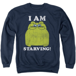 Hungry Hungry Hippos I'm Starving - Men's Crewneck Sweatshirt Men's Crewneck Sweatshirt Hungry Hungry Hippos   