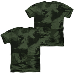 Nerf Camo (Front/Back Print) - Men's All-Over Heather T-Shirt Men's All-Over Heather T-Shirt Nerf   
