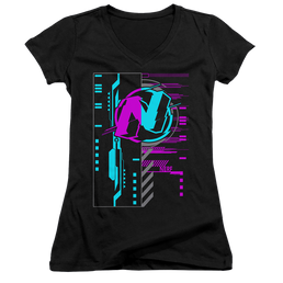 Nerf Cyber - Juniors V-Neck T-Shirt Juniors V-Neck T-Shirt Nerf   