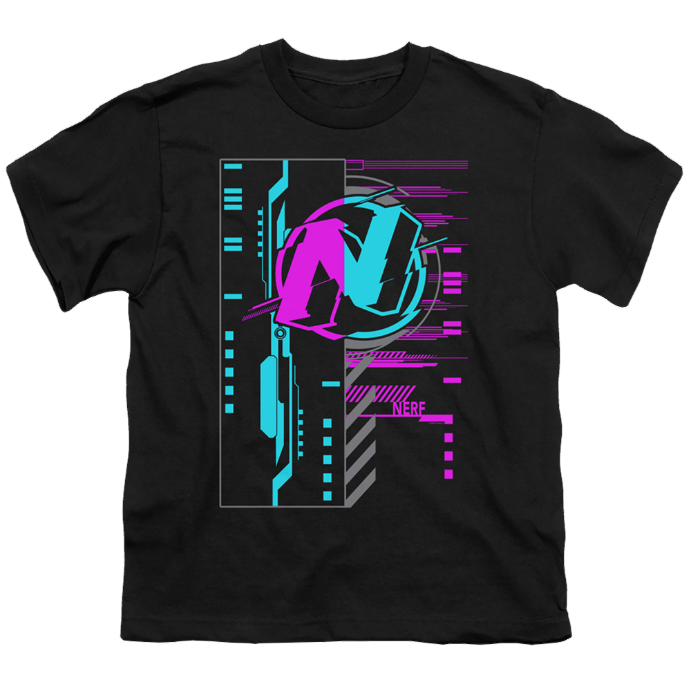 Nerf Cyber - Youth T-Shirt Youth T-Shirt (Ages 8-12) Nerf   