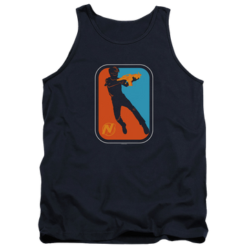 Navy men's tank with Nerf Pro graphic