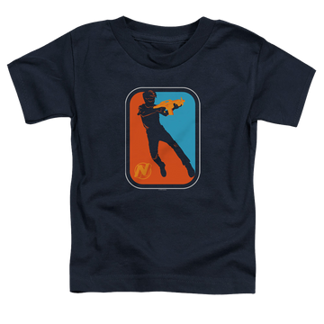 Navy toddler t-shirt with Nerf Pro graphic