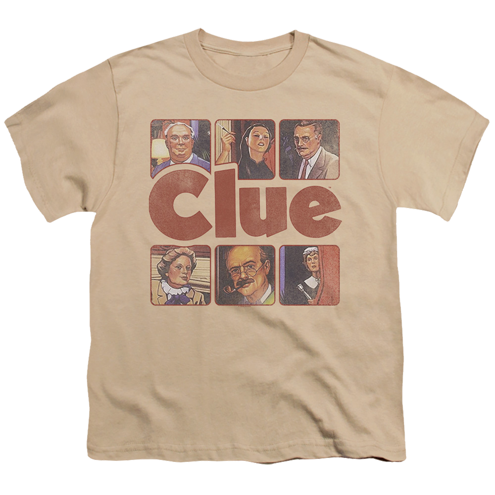 Game of Clue 1986 - Youth T-Shirt Youth T-Shirt (Ages 8-12) Clue   