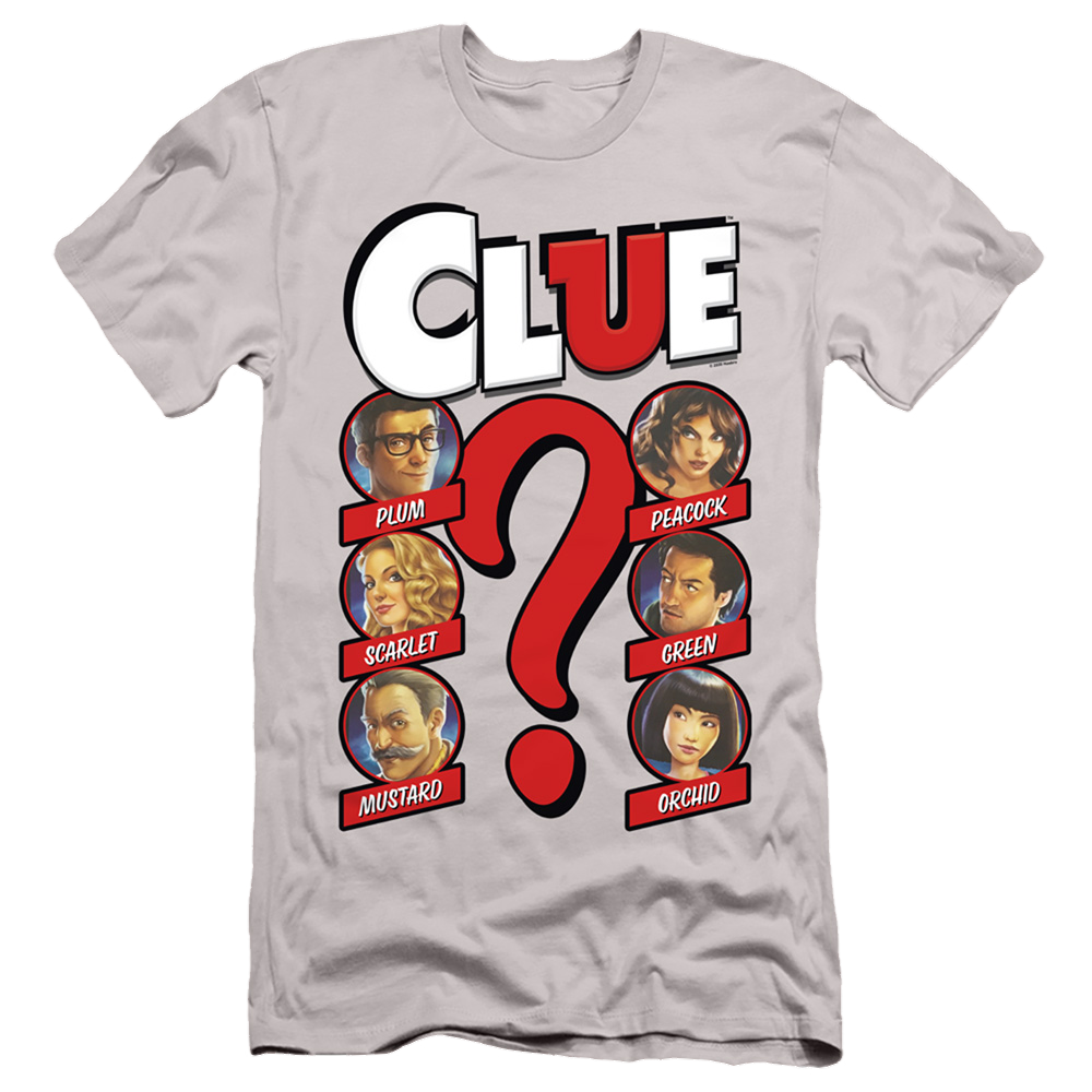Game of Clue Modern Who Dunnit - Men's Slim Fit T-Shirt Men's Slim Fit T-Shirt Clue   