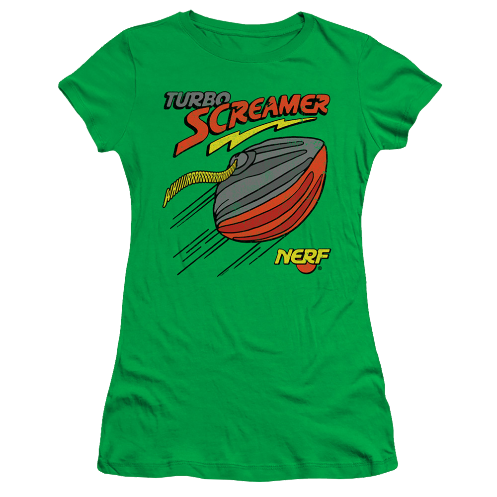Nerf Turbo Screamer - Juniors T-Shirt Juniors T-Shirt Nerf   