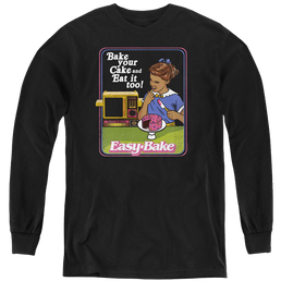 Easy Bake Oven Bake Your Cake - Youth Long Sleeve T-Shirt Youth Long Sleeve T-Shirt Easy Bake Oven   