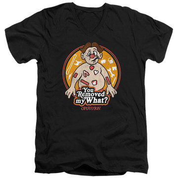 Operation You Removed My What - Men's V-Neck T-Shirt Men's V-Neck T-Shirt Operation   