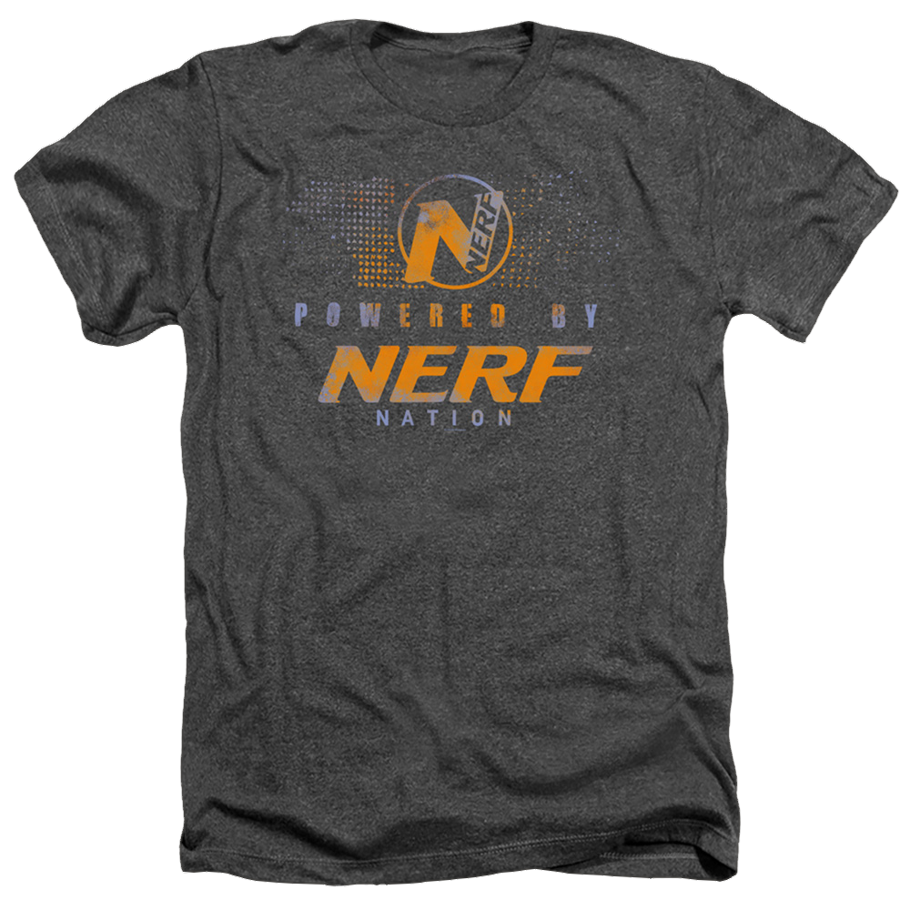 Nerf Powered By Nerf Nation - Men's Heather T-Shirt Men's Heather T-Shirt Nerf   